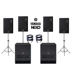 Kit Son 4800W YAMAHA 4 DXR15