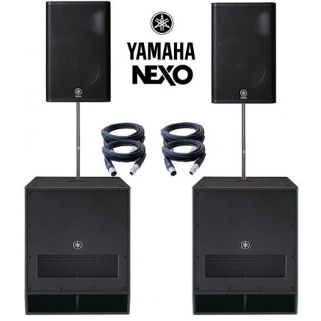 Kit Son 3400W YAMAHA 2 DXR15