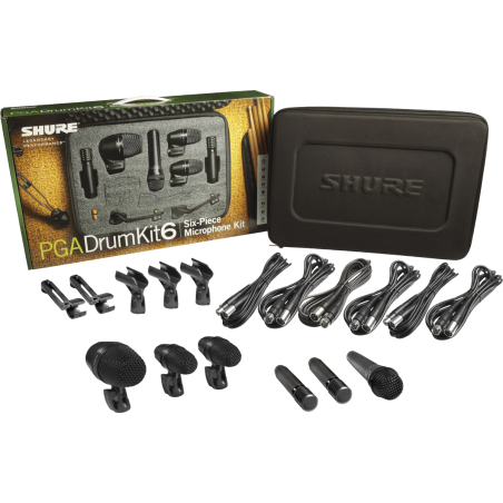 Kit batterie SHURE PGA DRUMKIT 6