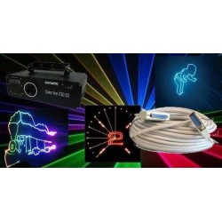 Cordon ILDA 25M Mâle Femelle pour