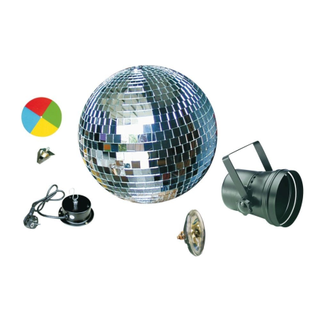 Kit Boule à Facettes 30cm + 1