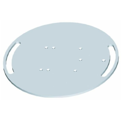 Embase lourde 80cm 60Kg plaque de