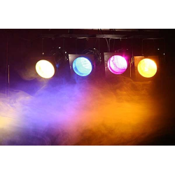 Barre de 4 projecteurs PAR64 1kW