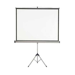 Ecran Vidéo 120x120 sur pied Anti