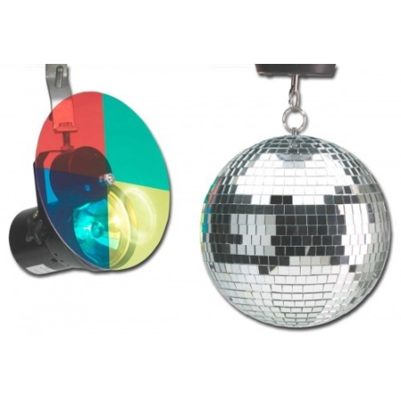 Kit Boule à Facettes 50cm + 2