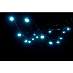 Guirlande Guinguette 20 LEDS RGBW mélangés